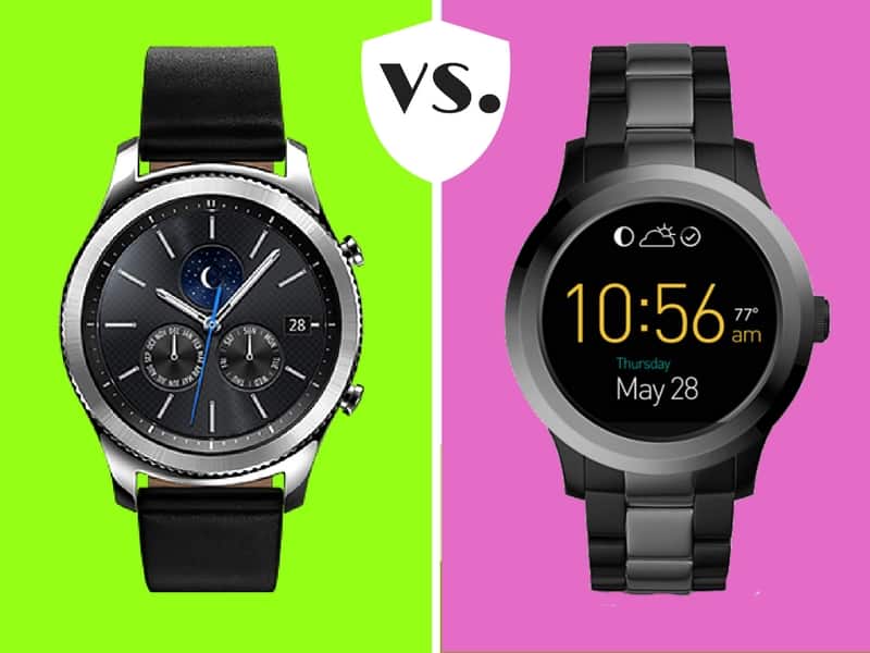 samsung gear vs fossil q founder