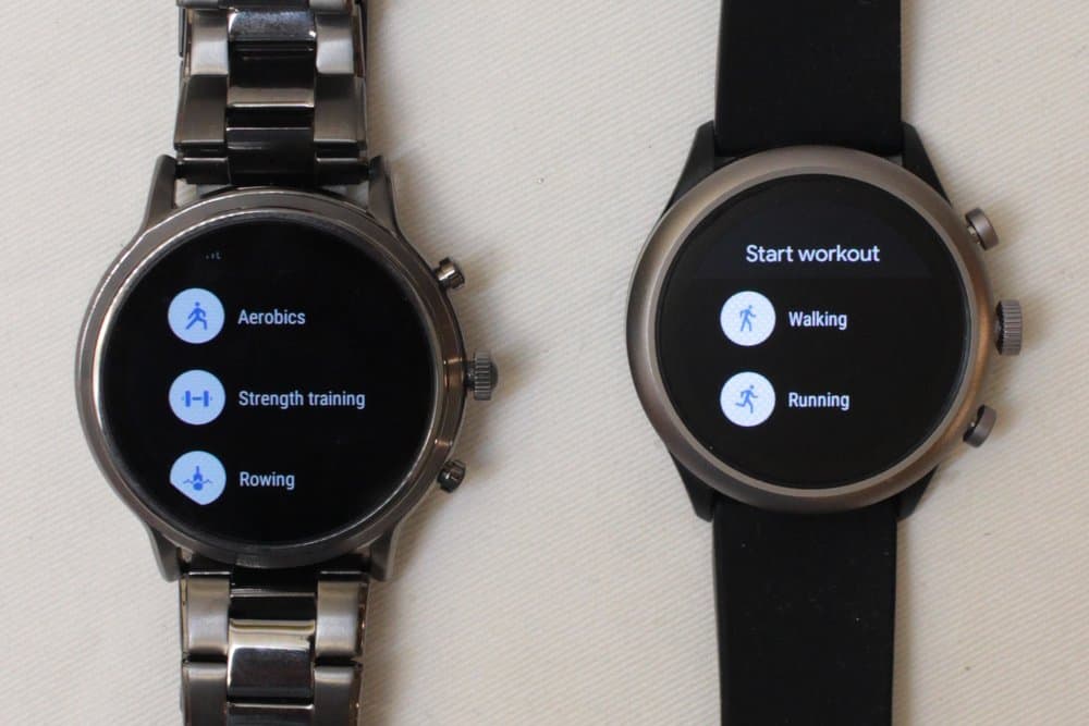 Fossil Gen 5 Carlyle vs Fossil Sport Google Fit sports