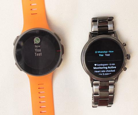 fossil gen 5 carlyle vs polar vantage v notifications