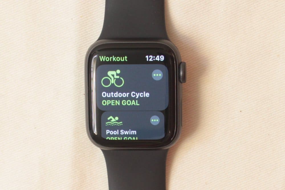 apple watch series 5 workout