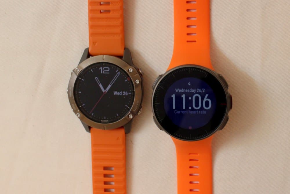 garmin fenix 6 polar vantage v watch faces