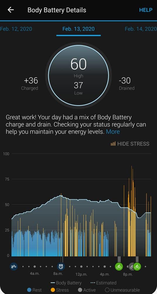 garmin fenix 6 sapphire body battery