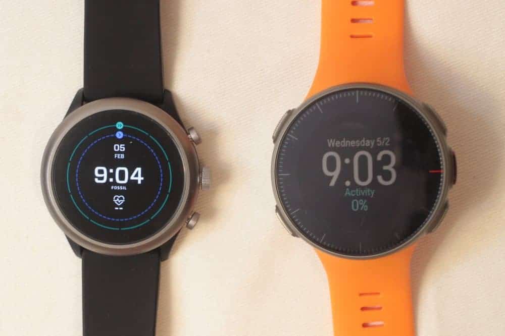 Polar Vantage V vs Fossil Sport Smartwatch