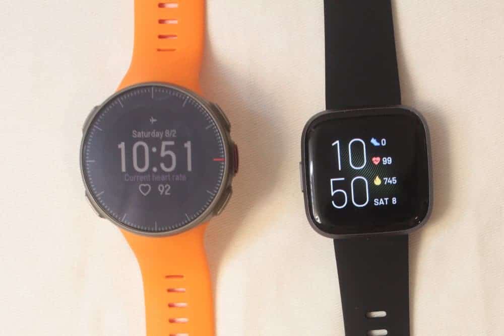 Polar Vantage V vs Fitbit Versa 2
