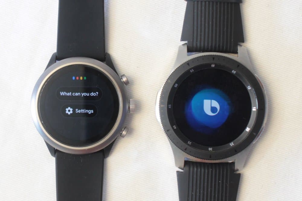 fossil sport galaxy watch voice assistant