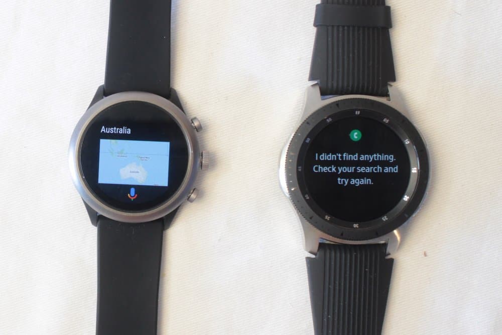 fossil sport galaxy watch find australia question