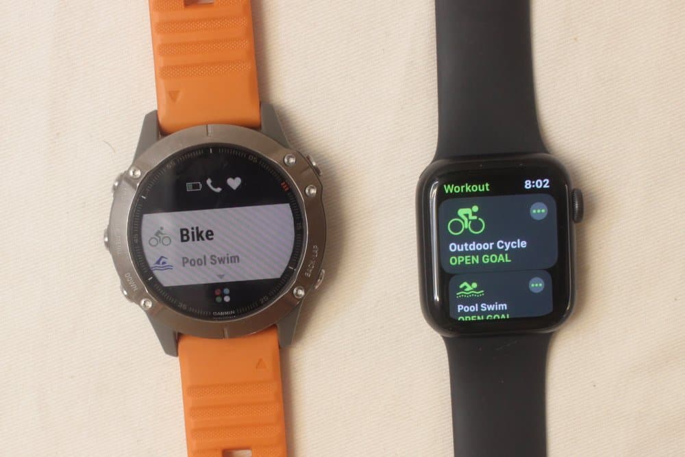 garmin fenix 6 apple watch series 5 workout tracker