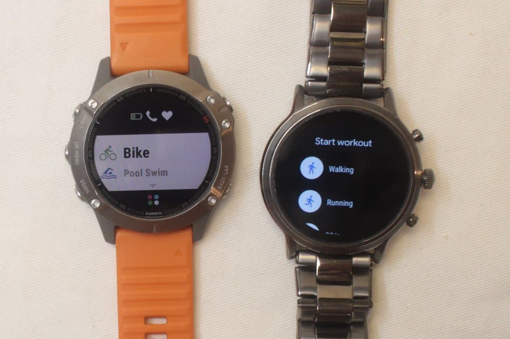 garmin fenix 6 fossil gen 5 carlyle workout