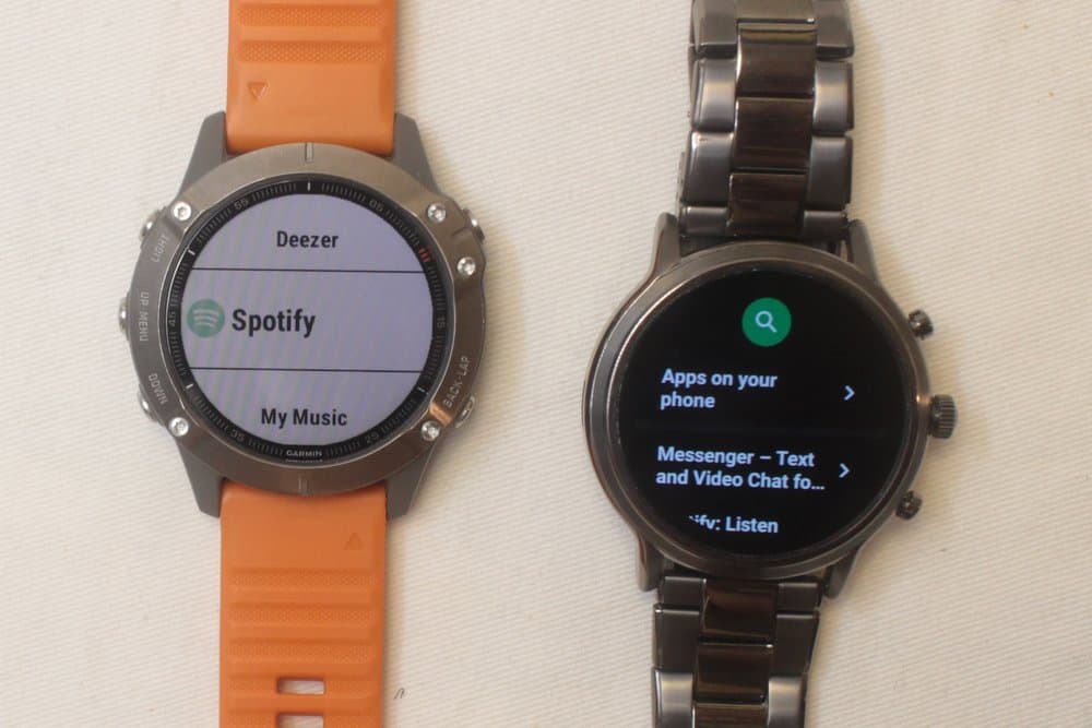 garmin fenix 6 fossil gen 5 carlyle app store
