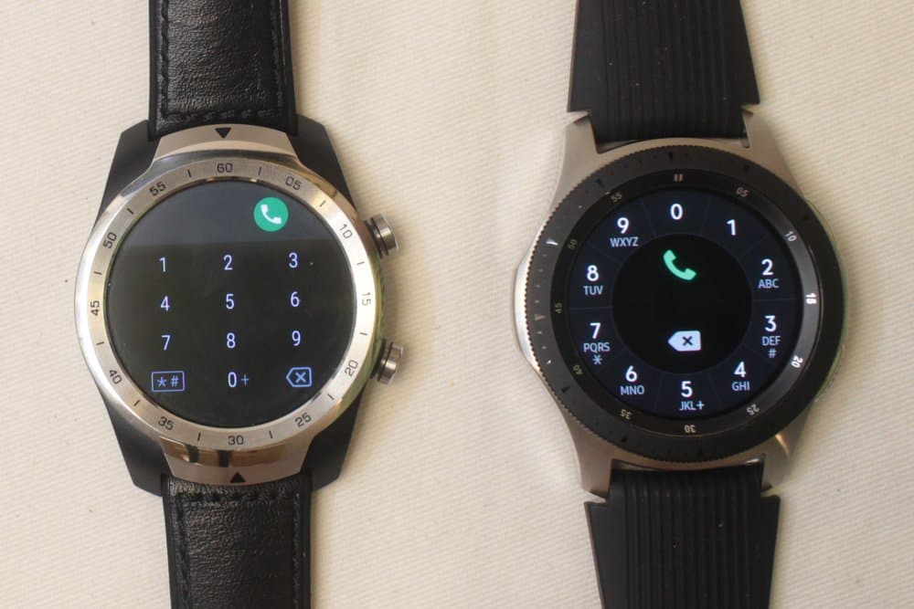 samsung galaxy watch ticwatch pro phone calls