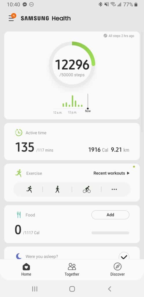 samsung health