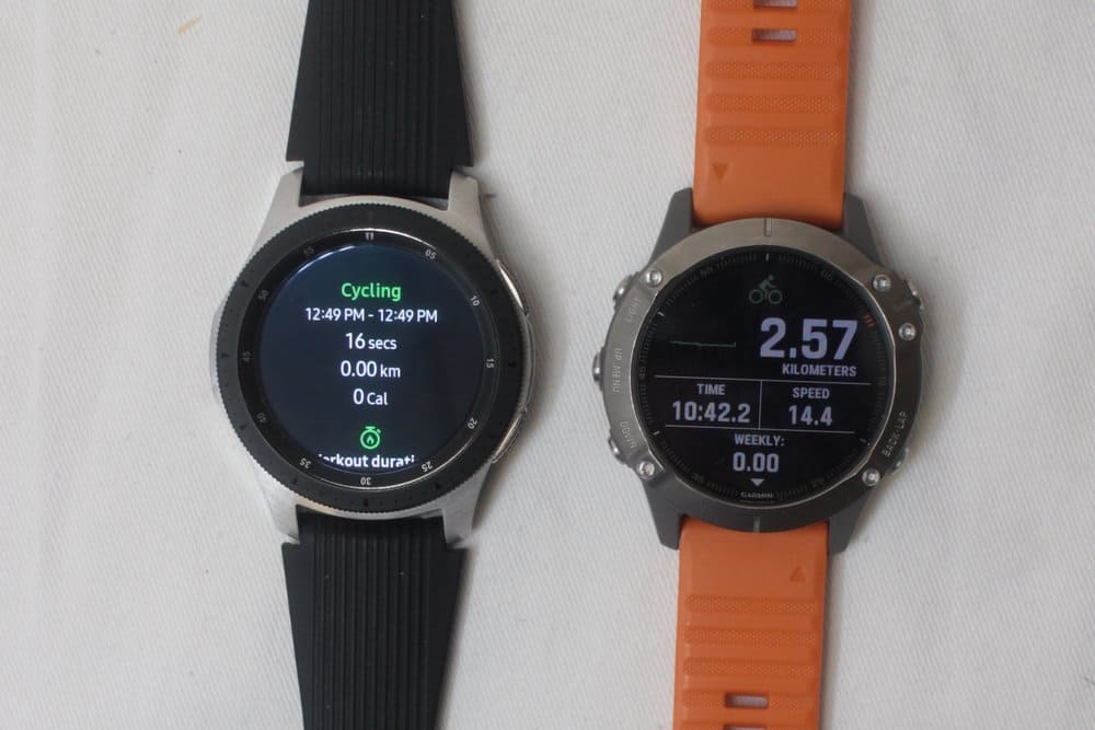 samsung galaxy watch vs garmin fenix 6 overview