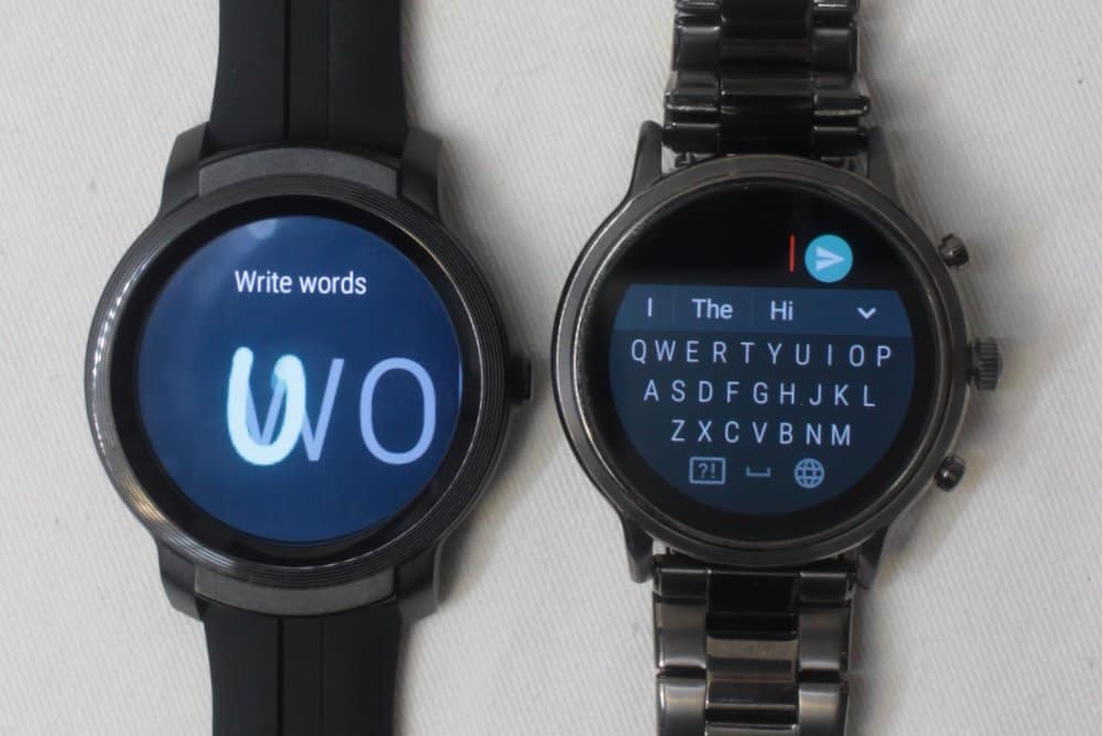 ticwatch e2 vs fossil gen 5 carlyle input text 