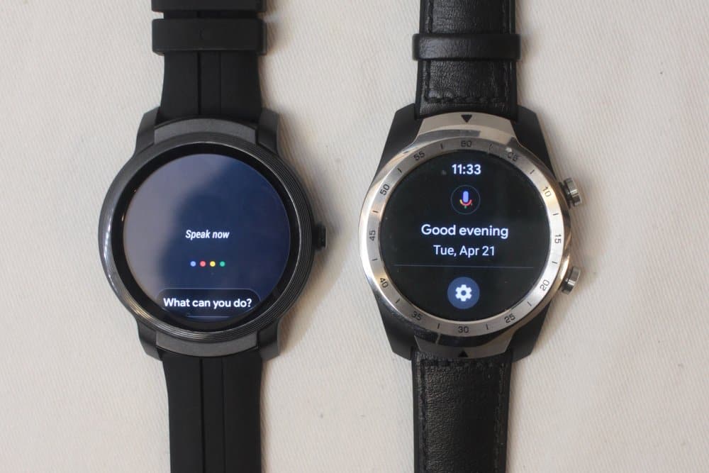 ticwatch e2 vs ticwatch pro google assistant