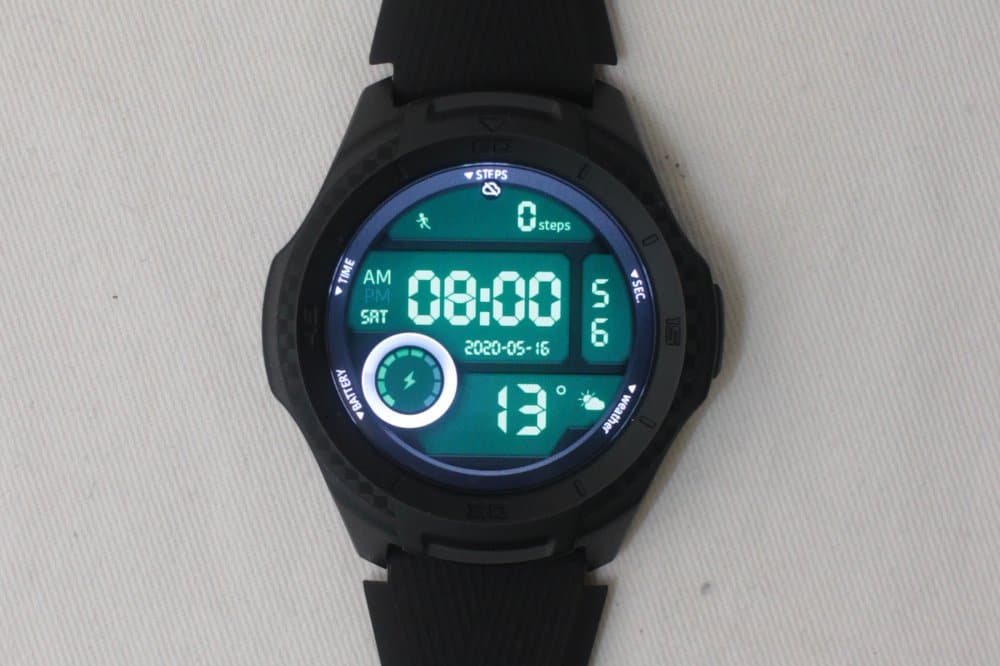 ticwatch e2 watch face