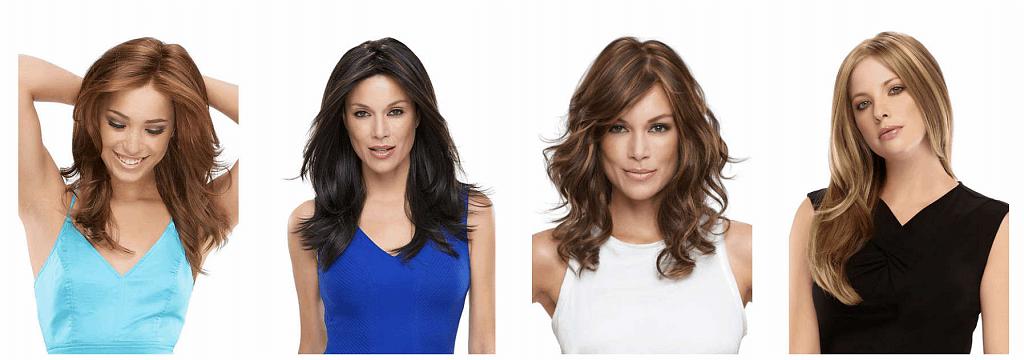 Long hair wig examples