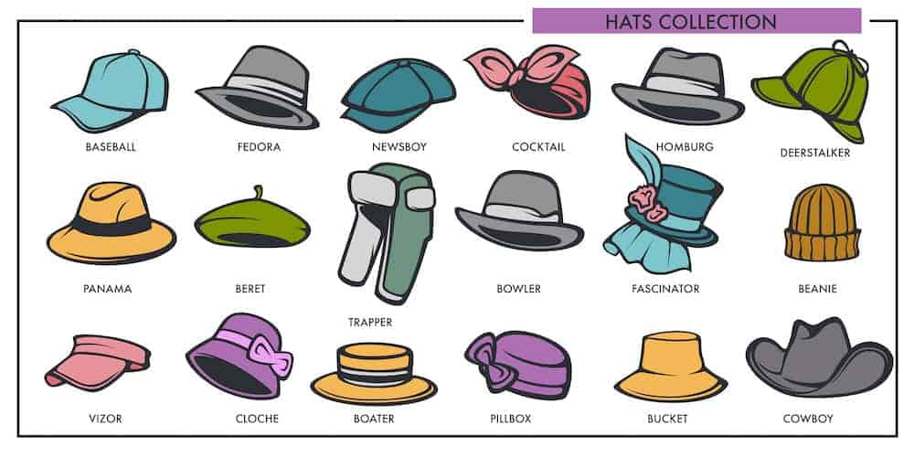 Different Types of Hats