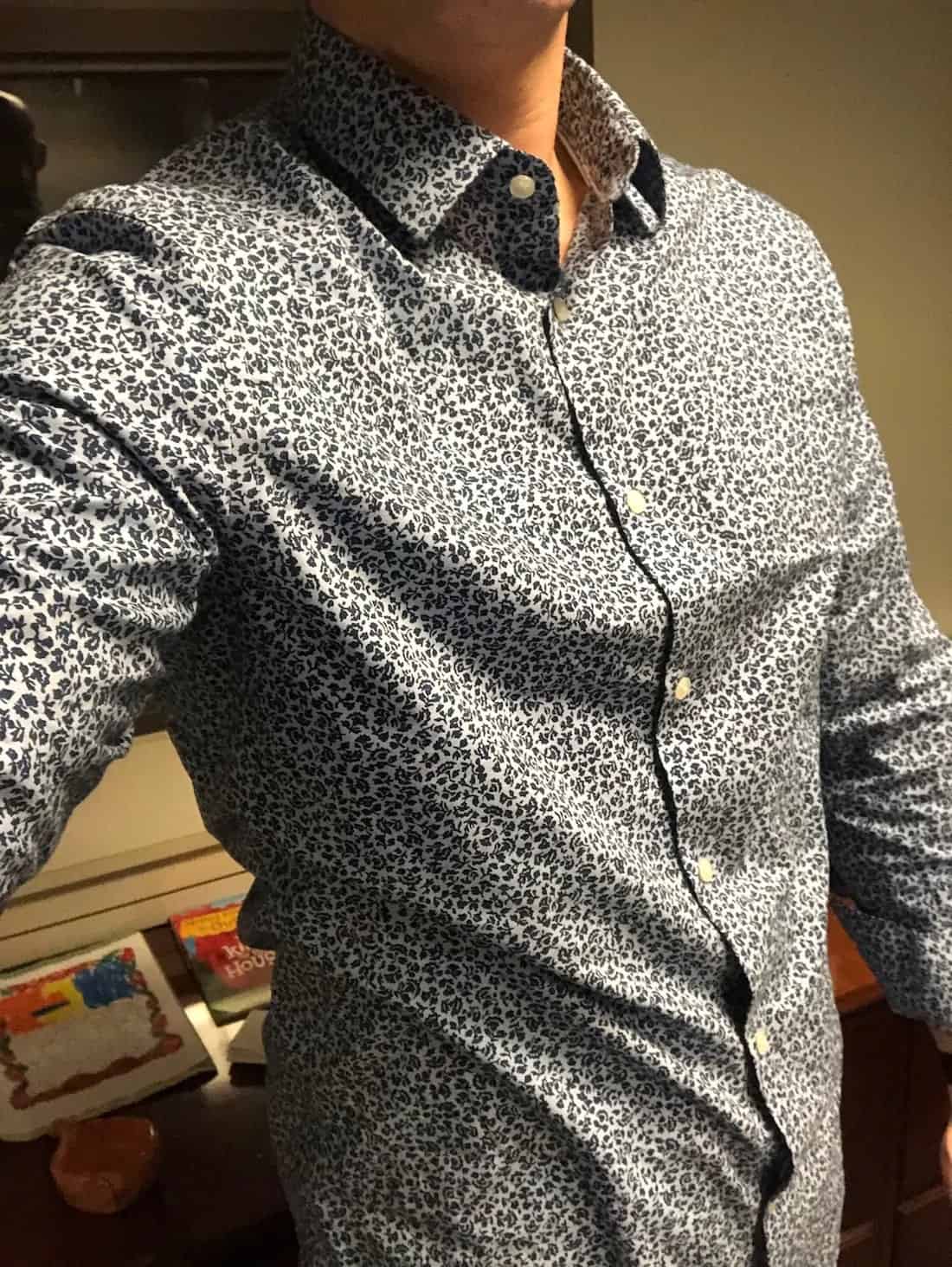 My favorite Banana Republic dress shirt design – gets compliments all the time.
