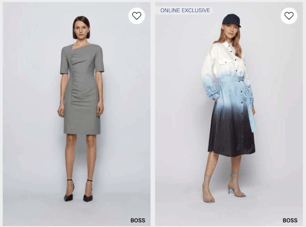 Hugo Boss dresses