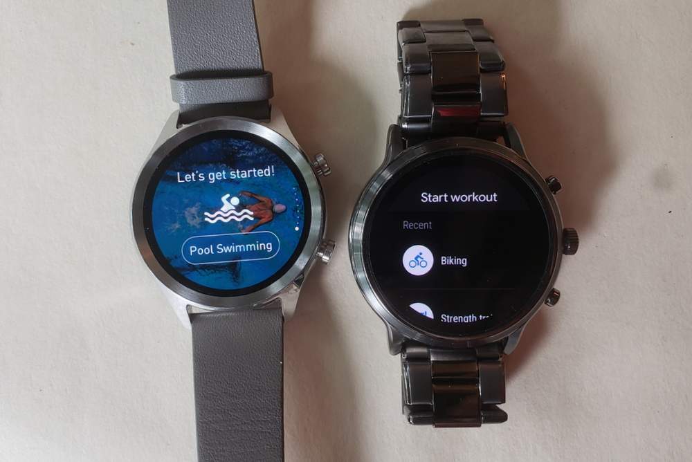 ticwatch c2 vs fossil gen 5 carlyle sports