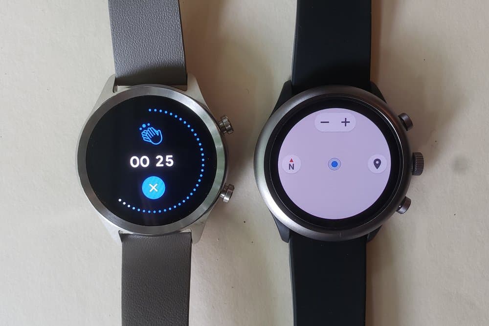 ticwatch c2 vs fossil sport smartwatch apps