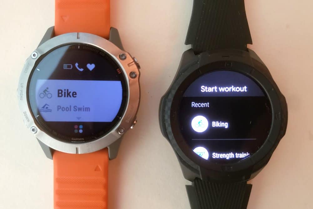 ticwatch s2 vs garmin fenix 6 sports