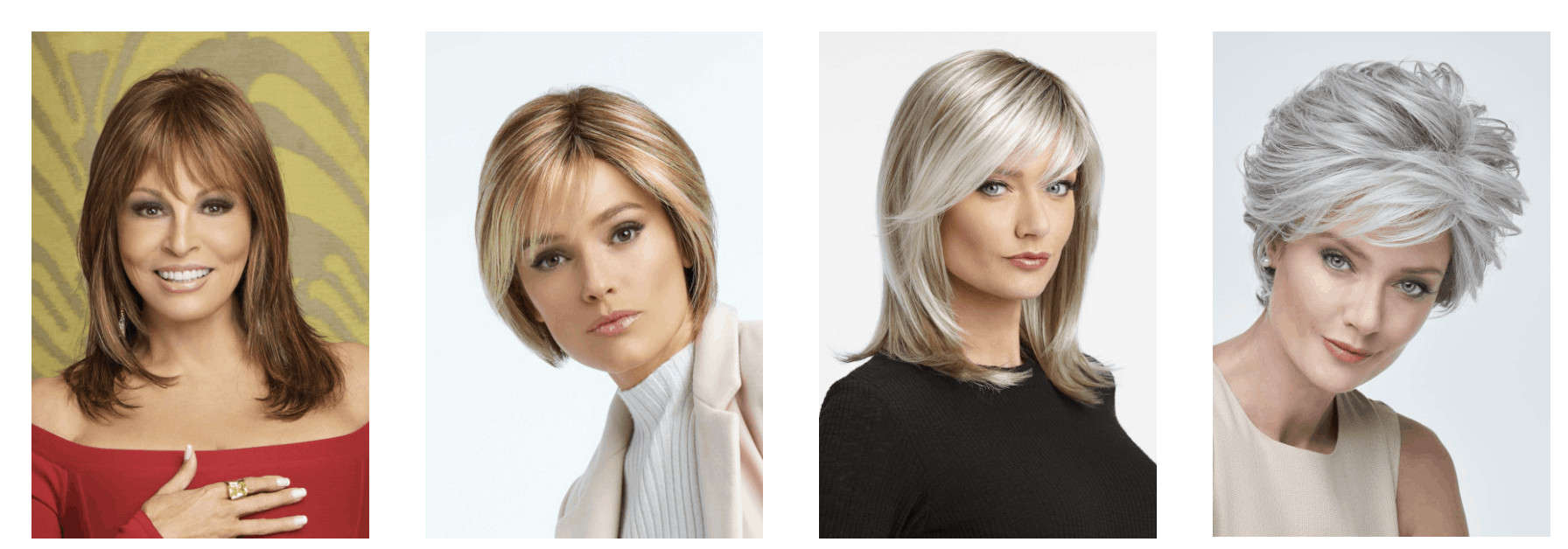 Wigs with bangs