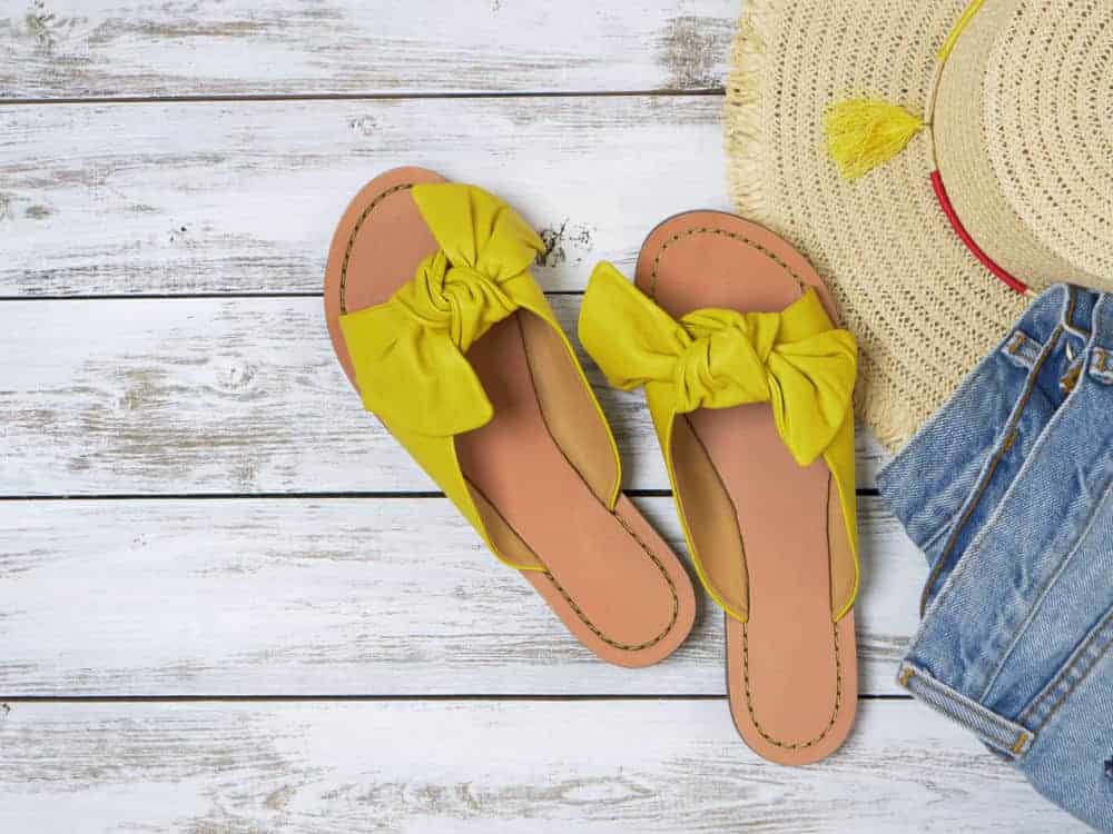 womans slides