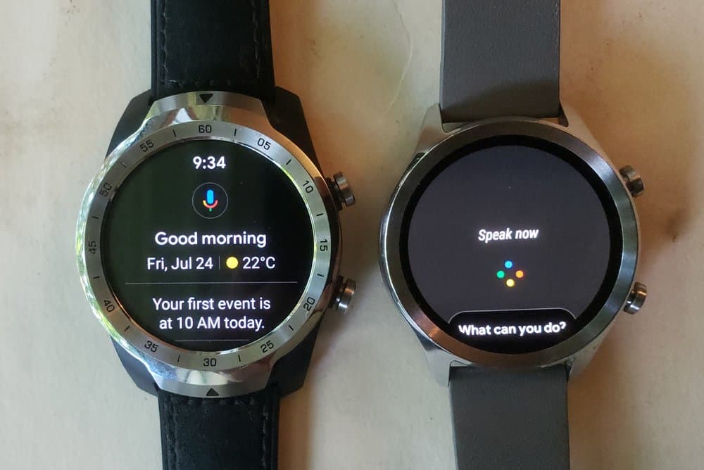 Ticwatch C2 vs Ticwatch Pro google assistant