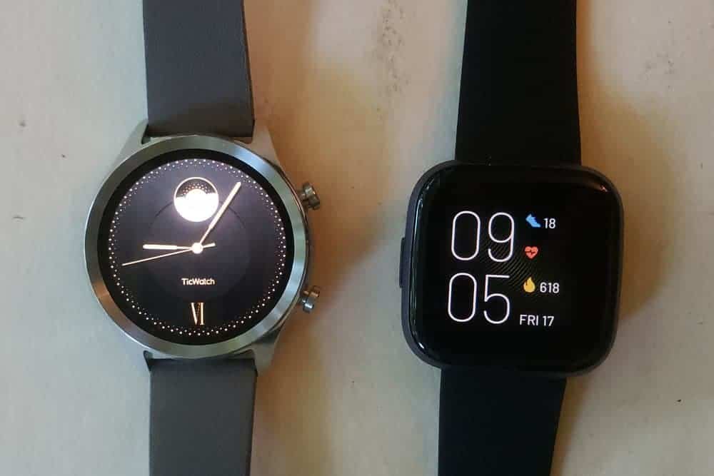 Ticwatch C2 vs Fitbit Versa 2