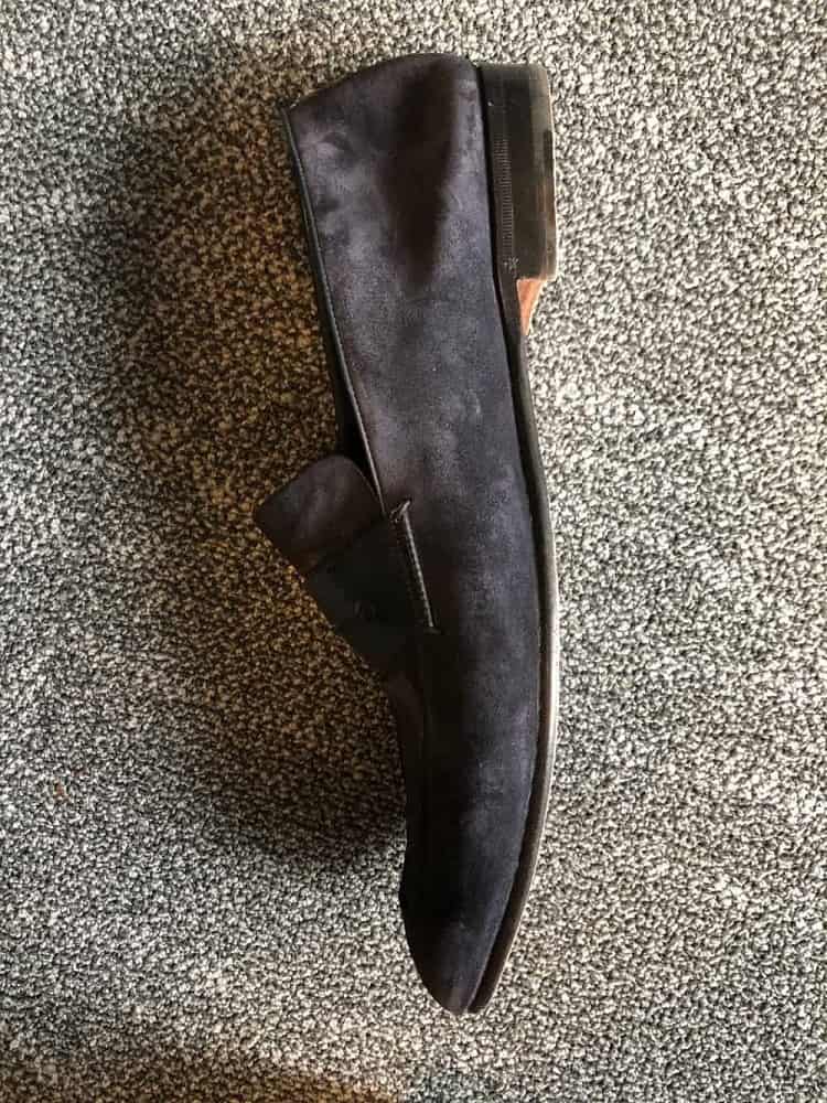Side view of the loafer.