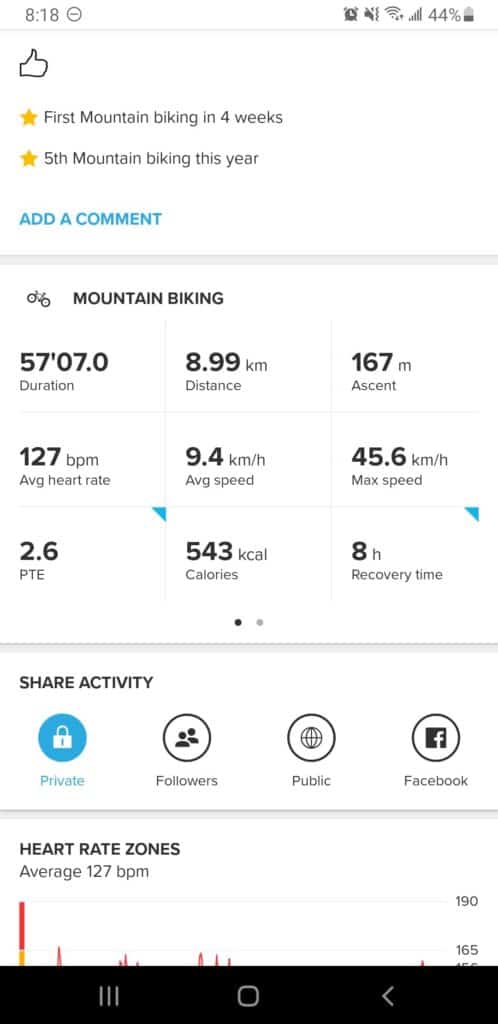 Suunto 7 app