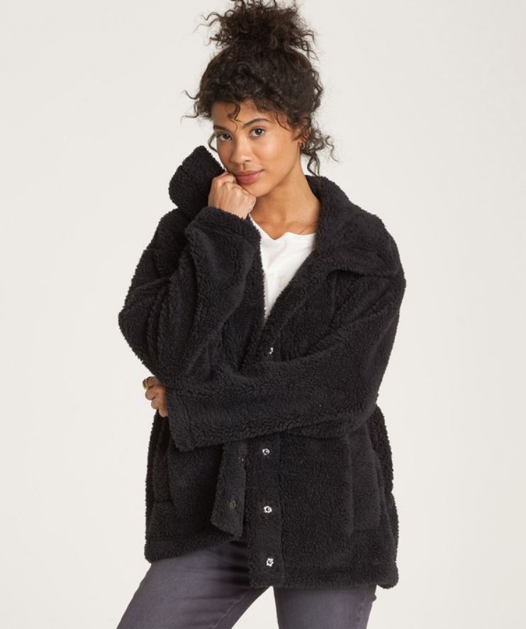 Cozy Days Sherpa Fleece Jacket from Billabong.