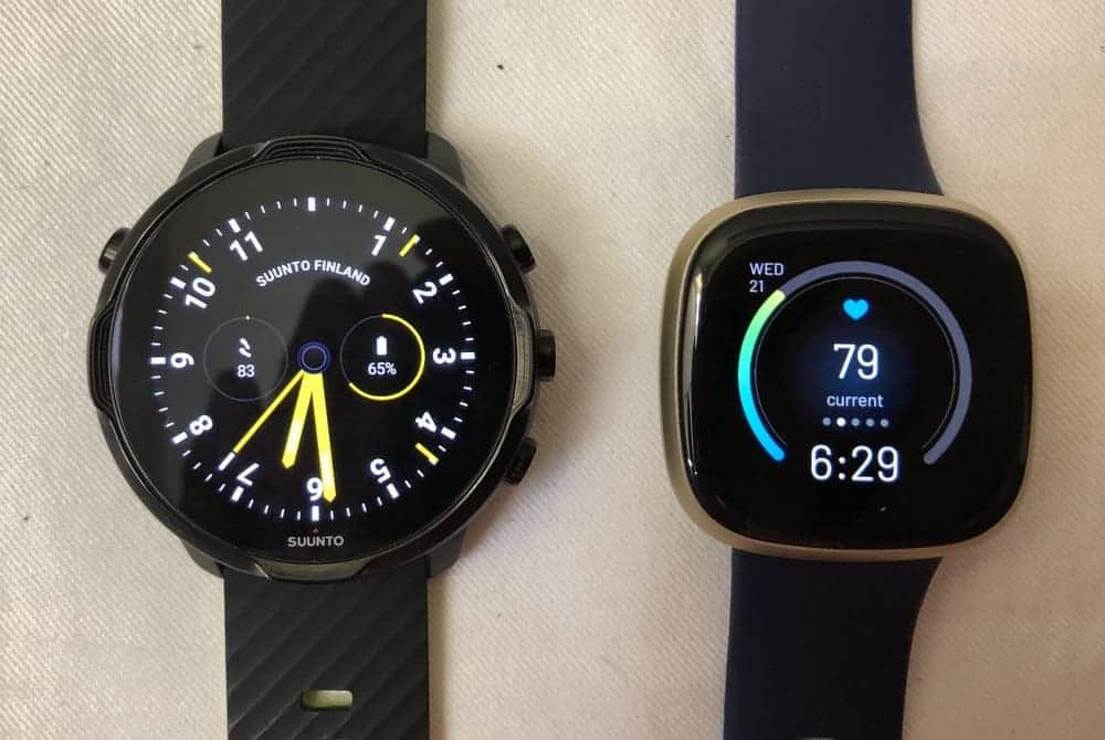 suunto 7 vs fitbit versa 3 watch faces