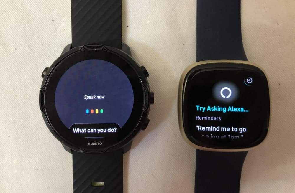 suunto 7 vs fitbit versa 3 voice assistant