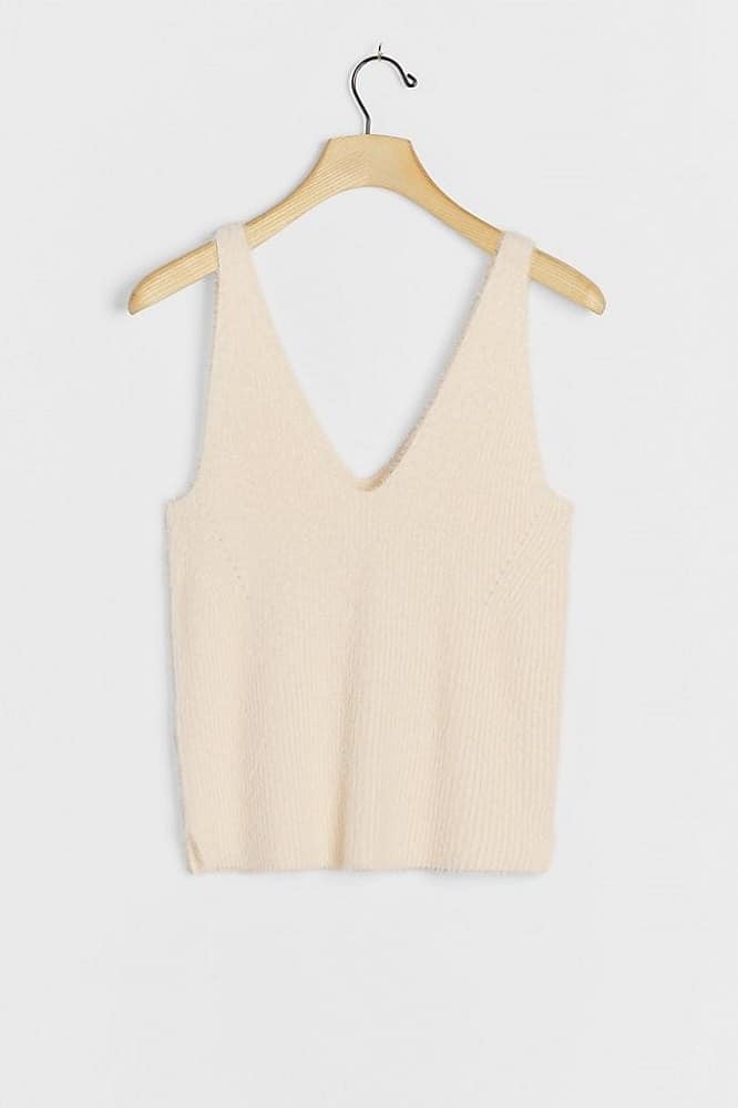 Frieda Eyelash Tank from Anthropologie.