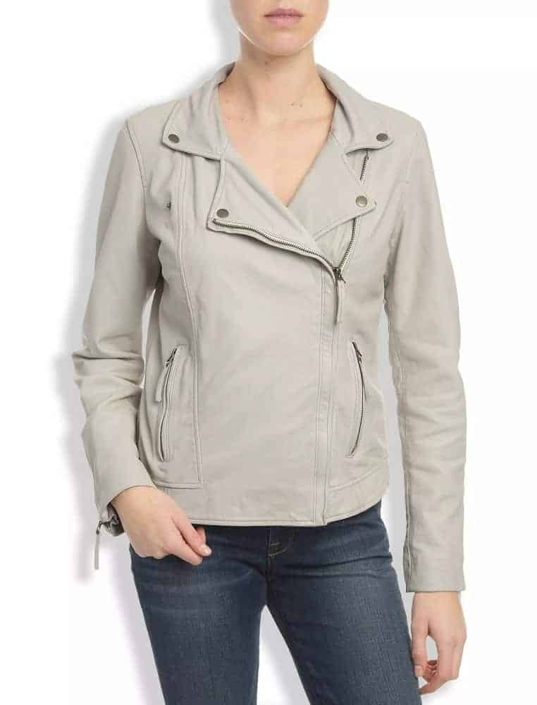 The Leather Moto Jacket from Lucky Brand.
