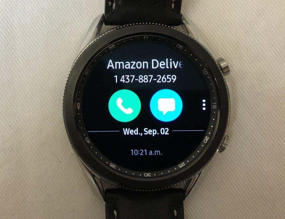 samsung galaxy watch3 vs ticwatch c2 phone calls