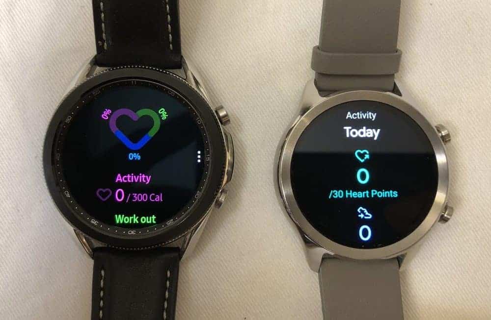 samsung galaxy watch3 vs ticwatch c2 health and sports