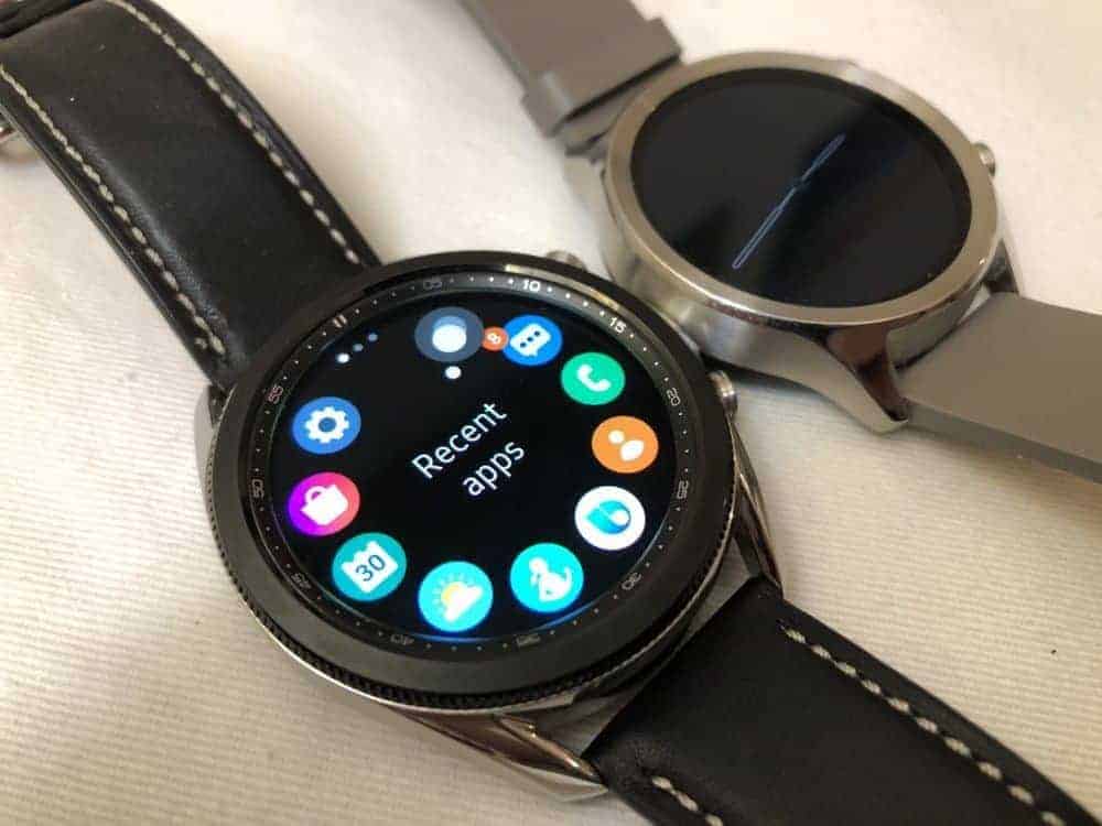 samsung galaxy watch3 vs ticwatch c2 rotating bezel