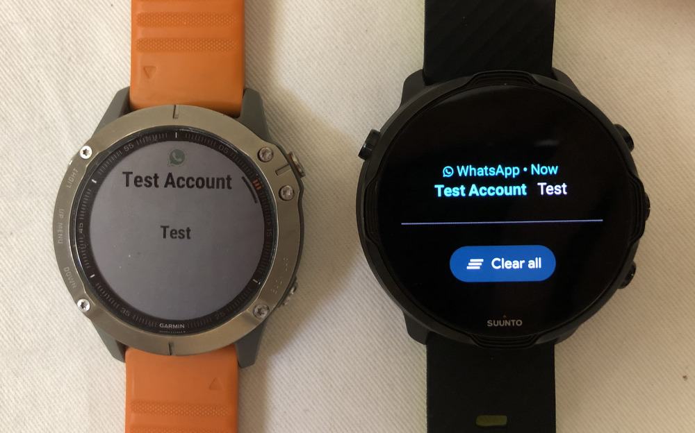 suunto 7 vs garmin fenix 6 text