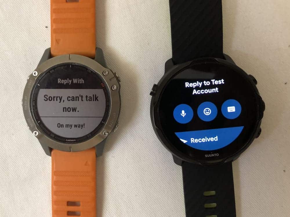 suunto 7 vs garmin fenix 6 replies