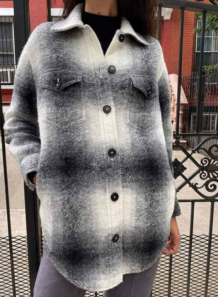 The Wilfred Free Ganna Wool Jacket from Aritzia.