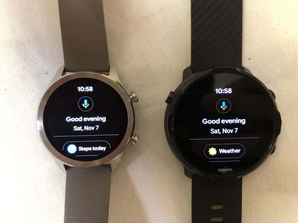 Suunto 7 vs Ticwatch C2 google assistant