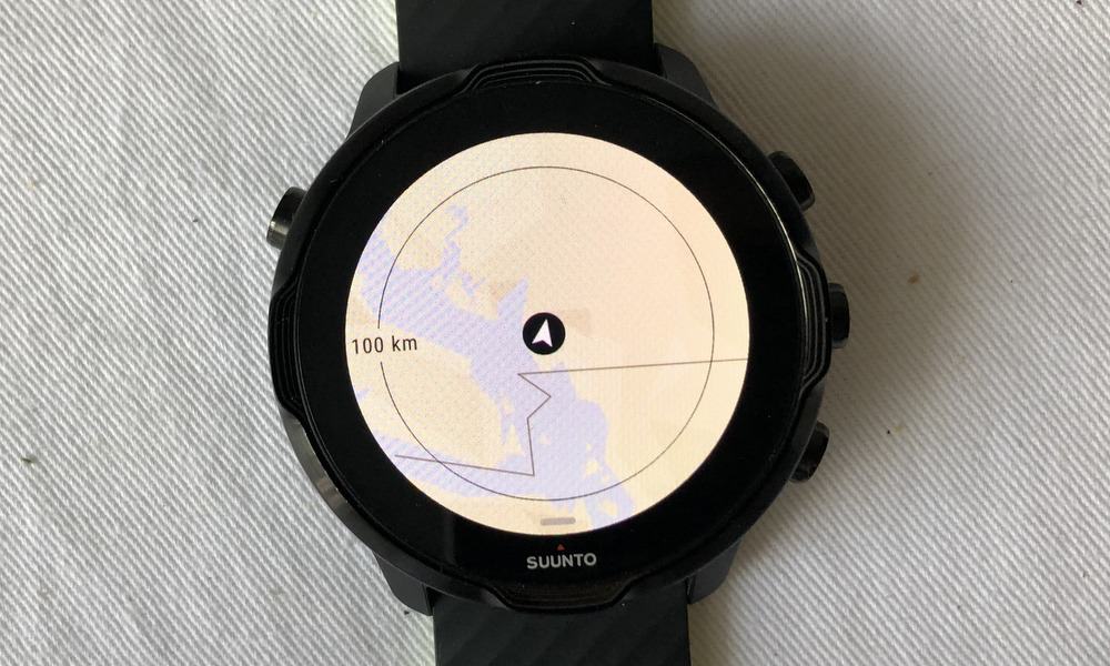Suunto 7 vs Ticwatch E2 offline maps