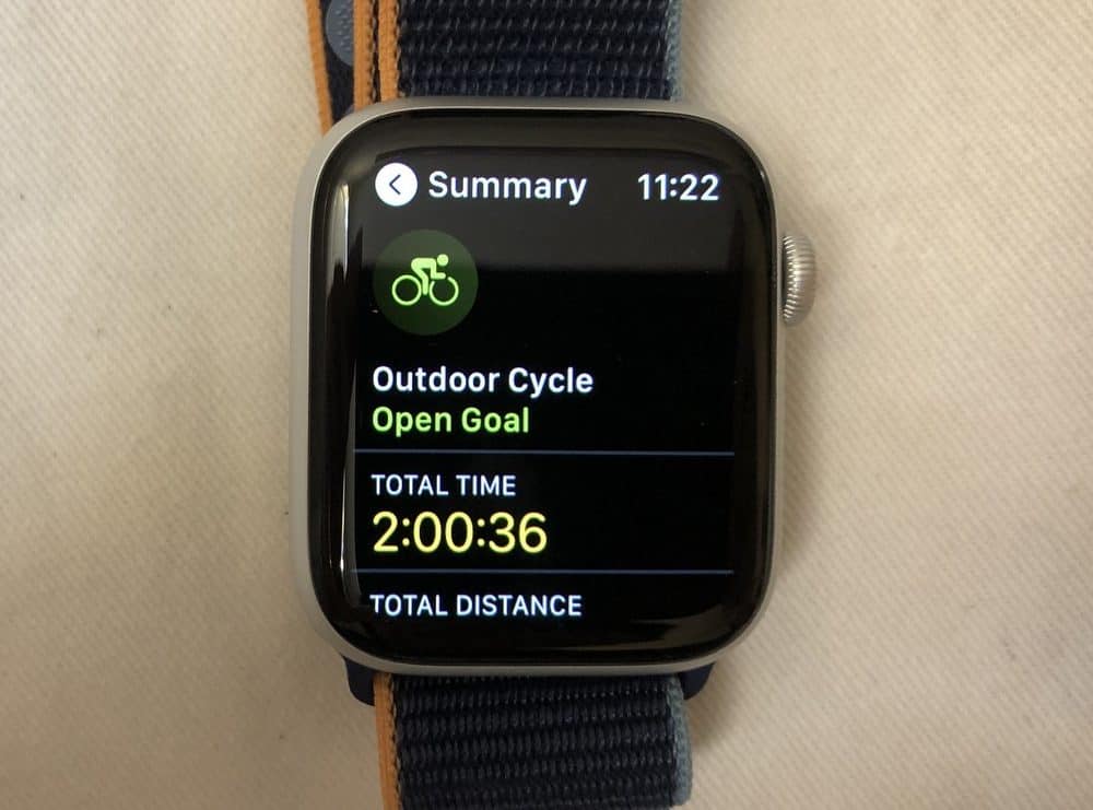Apple Watch Series 6 workouts