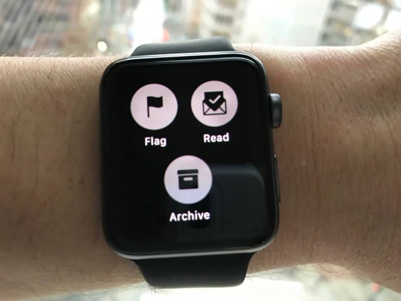 Email for Apple Watch Series 2.