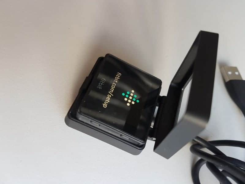 The Fitbit Blaze showcasing the design.