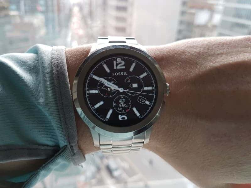 Fossil Q Founder 2.0 face.