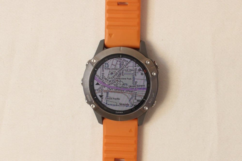 garmin fenix 6 sapphire maps